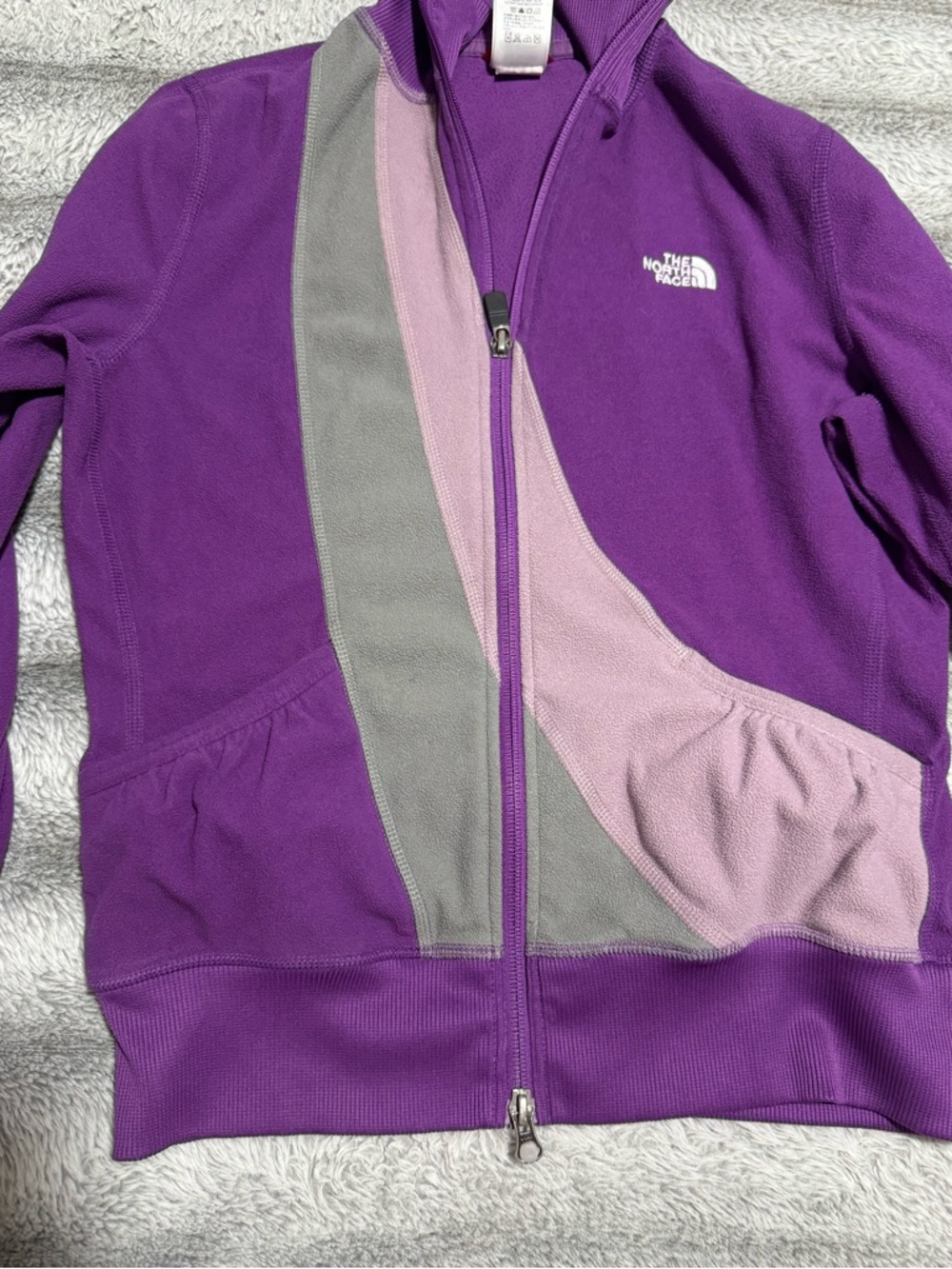The North Face Violet Half-Zip Fleece Jacket
